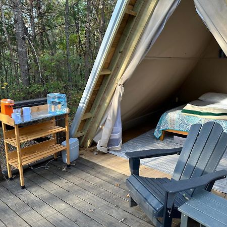 Bohamia - Cozy A-Frame Glamp On 268 Acre Forest Retreat 塔拉迪加 外观 照片